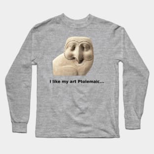 Ptolemaic owl is art Long Sleeve T-Shirt